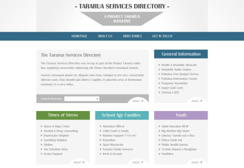Tararua Services Directory