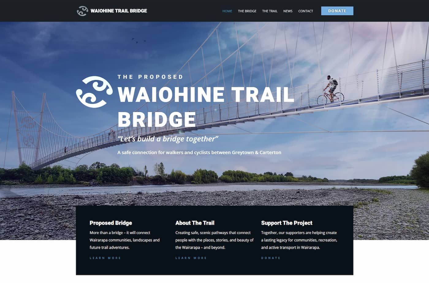 Waiohine Trail Bridge
