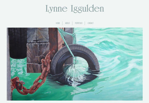 Artist Lynne Iggulden